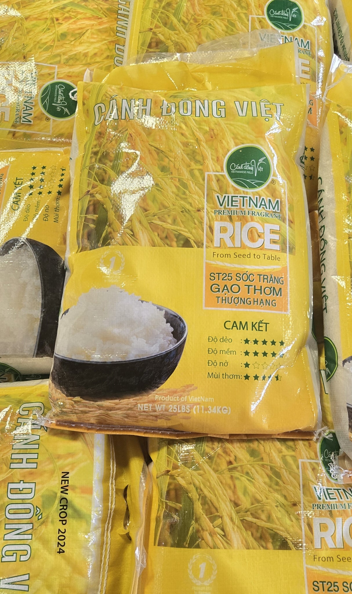 ST25 Rice Cánh Đồng Việt