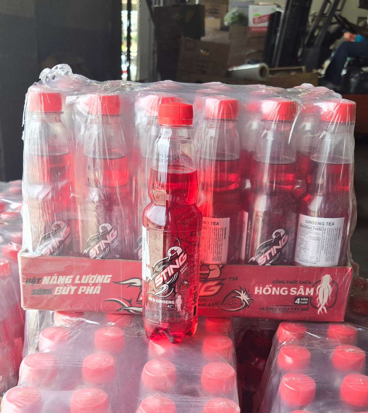 Sting Energy Strawberry With Red Ginseng