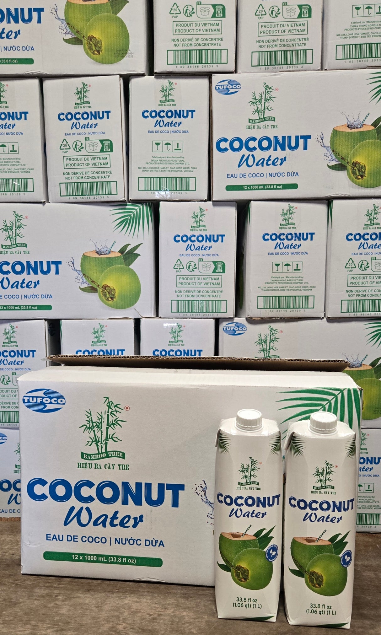 Three Bamboo Brand  Coconut Water