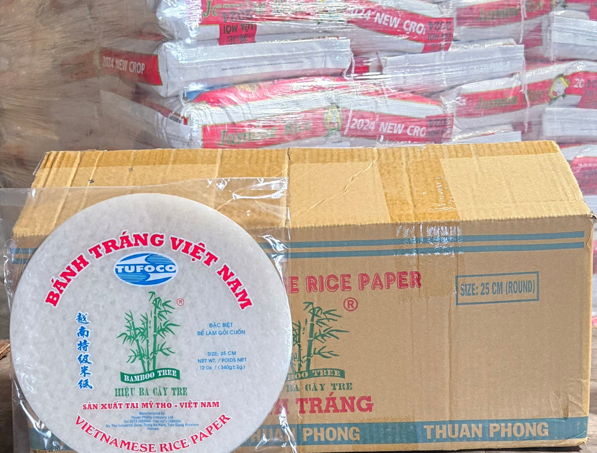 Three Bamboo Brand  Rice Paper 25cm