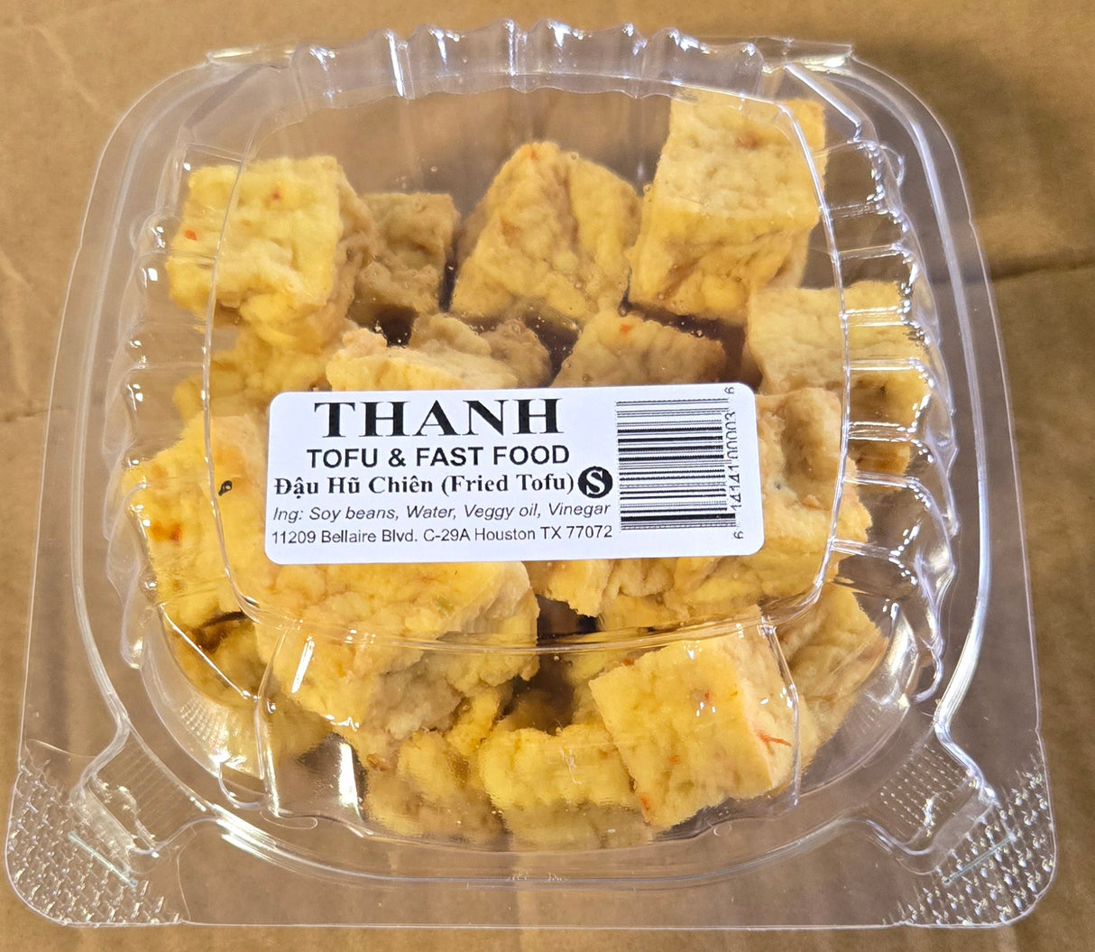 THANH TOFU - FRIED TOFU WITH LEMONGRASS & RED CHILI