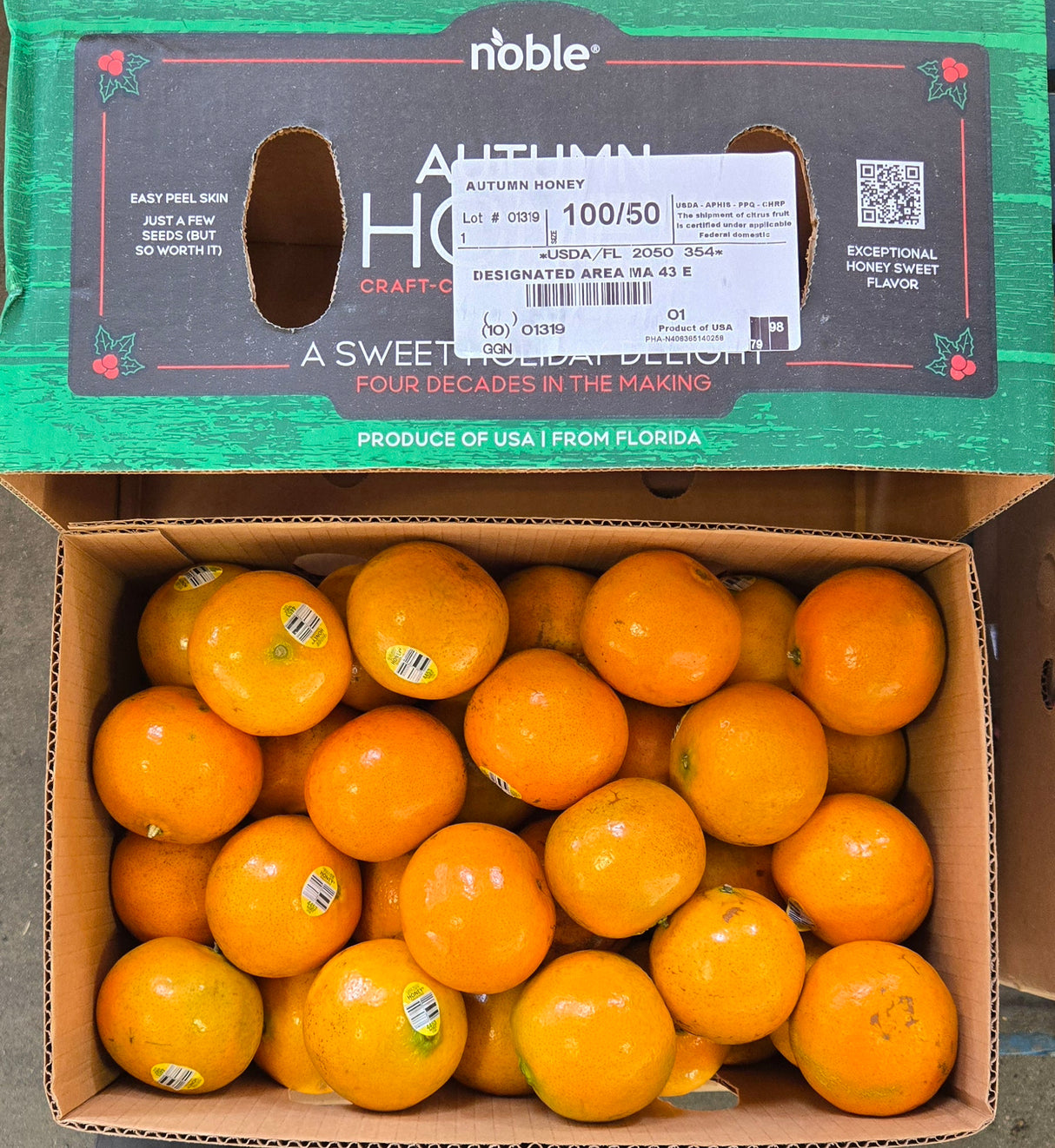 [F] NOBLE BRAND - AUTUMN HONEY TANGERINE