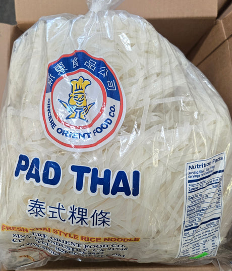 [Sincere Brand] Fresh Thai Style Rice Noodle 10 lbs