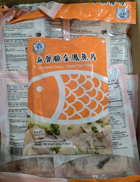 3 Fishes Boneless Crispy Tilapia Fillets