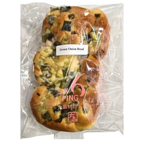 SIX PING BAKERY - GREEN ONION BREAD