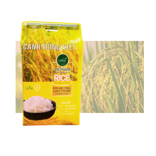 [Cánh Đồng Việt Brand] Soc Trang ST25 Rice