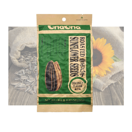 [ChaCha Brand] Roasted Sunfflower Seeds Coconut Flavor
