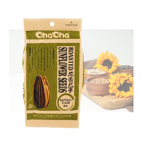 [ChaCha Brand] Roasted Sunflower Seeds Natural Flavor