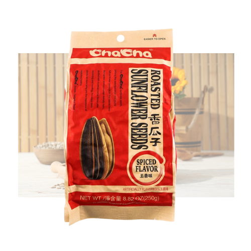 [ChaCha Brand] Roasted Sunflower Seeds Spiced Flavor