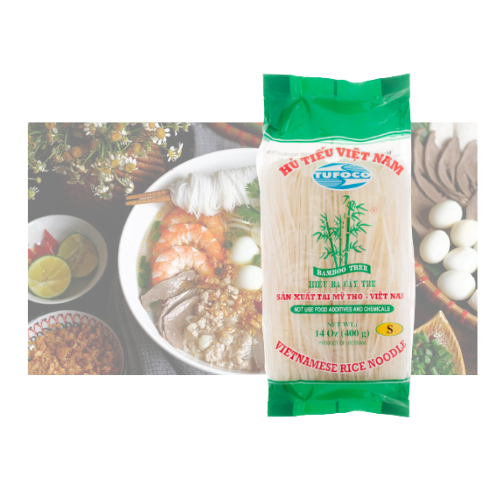 [Three Bamboo Brand] Rice Noodles 1MM