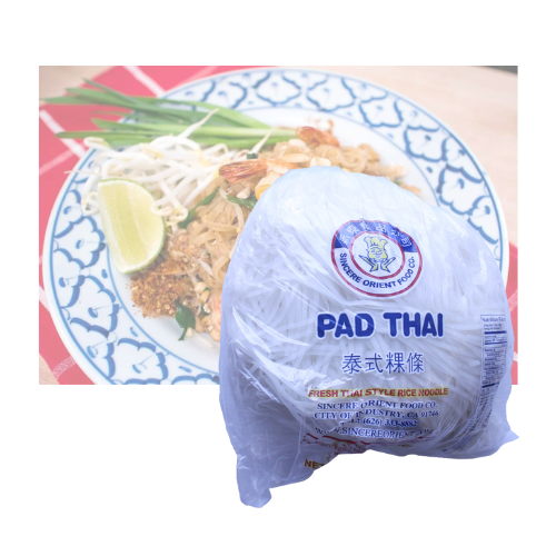 [Sincere Brand] Fresh Thai Style Rice Noodle 10 lbs