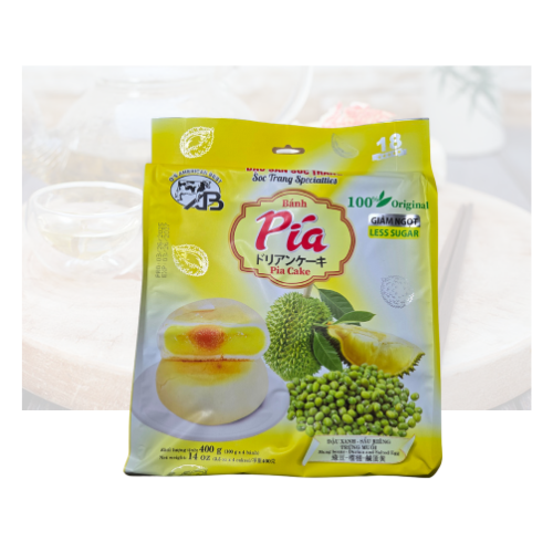 [AB Brand] Banh Pia Mung Bean, Durian and Salted Egg Yolk