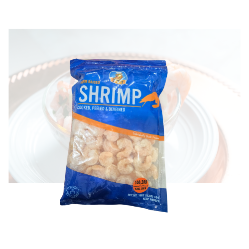 100/200 Cooked Shrimp Peeled & Devined Tail Off