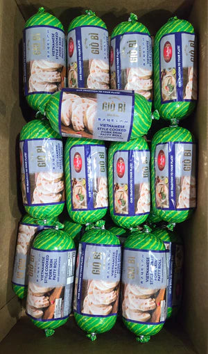 [Long Phung Brand] Vietnamese Style Cooked Pork Skin Patty Roll